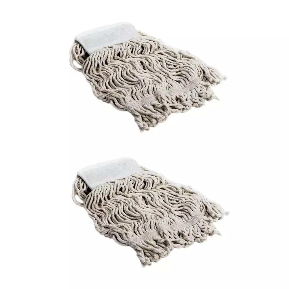 Vimal Cotton Threads Refills/Catridges For Metal Clip Mop Modern Off-White for Floor Cleaning, (Pack of 2 Pcs)