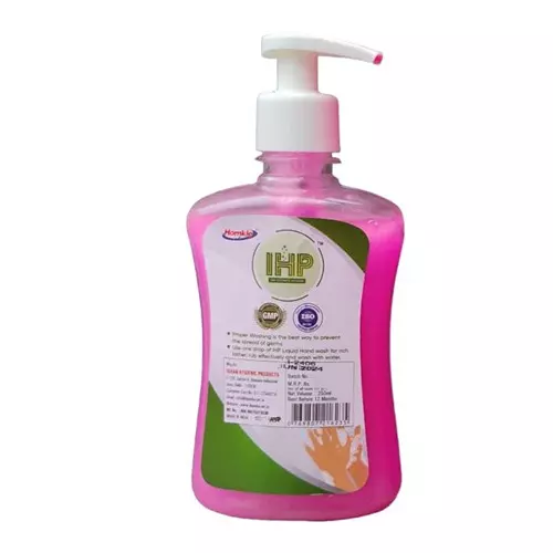 IHP Hand Wash Liquid With Dispenser 250 ml Rose Fragrance