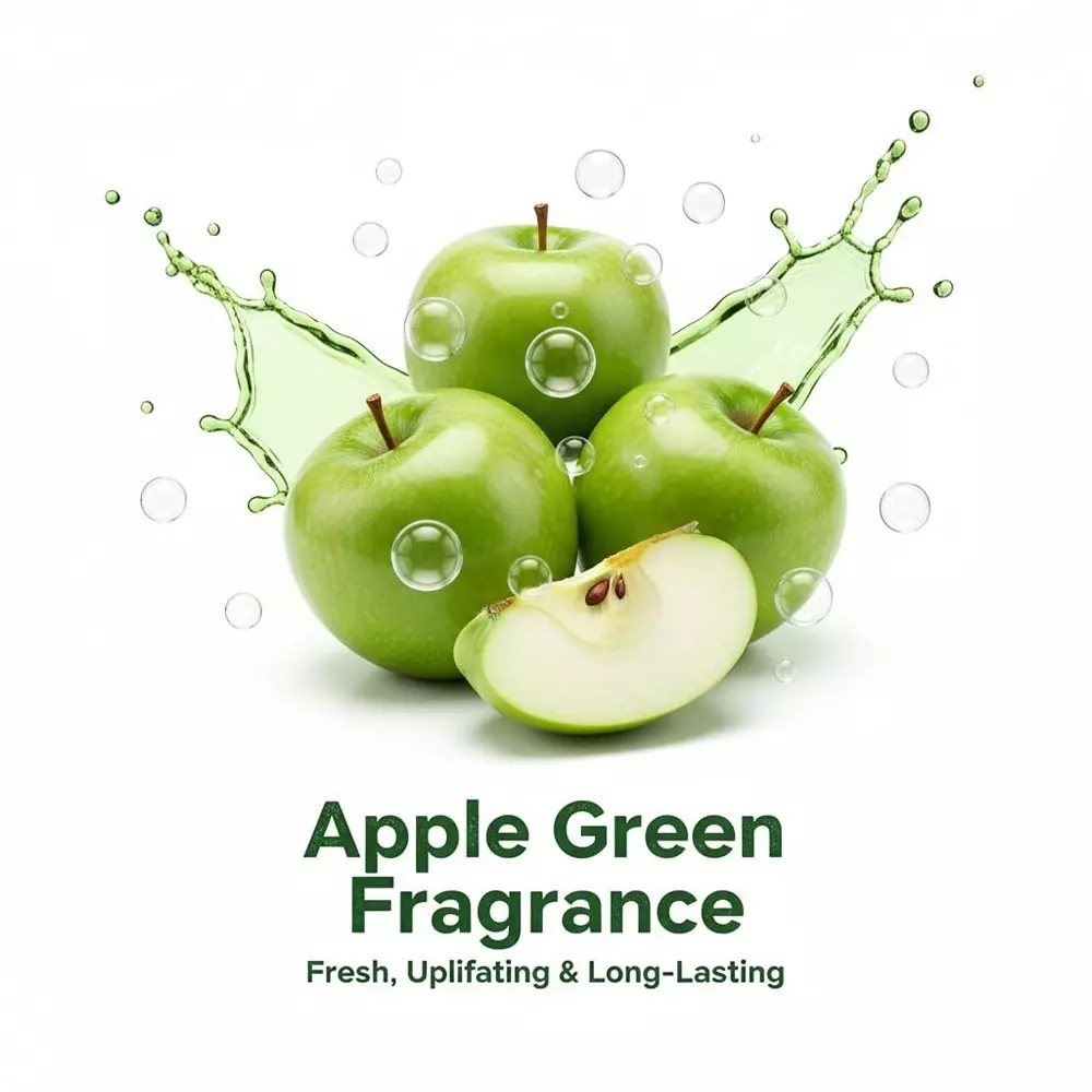 Cleanzo Hand Soap 5 L Green Apple Fragrance For Homes, Workplaces, And Industrial Settings