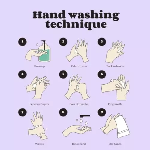 TetraClean Hand Wash Concentrate Powder 200 g Lavender Scent Makes 5 Litres of Hand Wash Gel