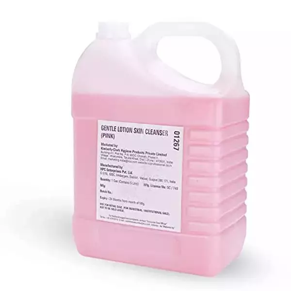 Kimberly-Clark Pink Liquid Soap Can of 5 Litre, 1267 (Pack of 2)