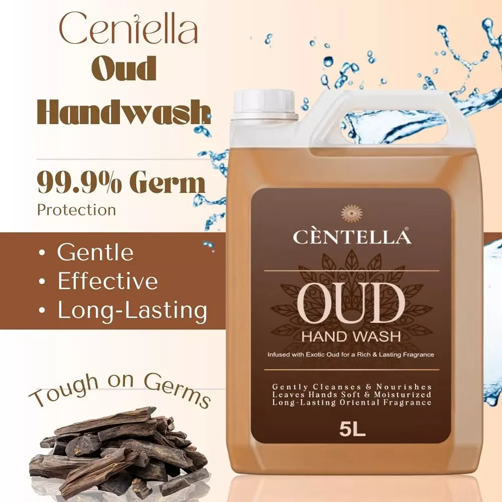 centella-hand-wash-5-l-can-gel-oud-fragrance-brown-for-kitchens-offices-industrial-areas