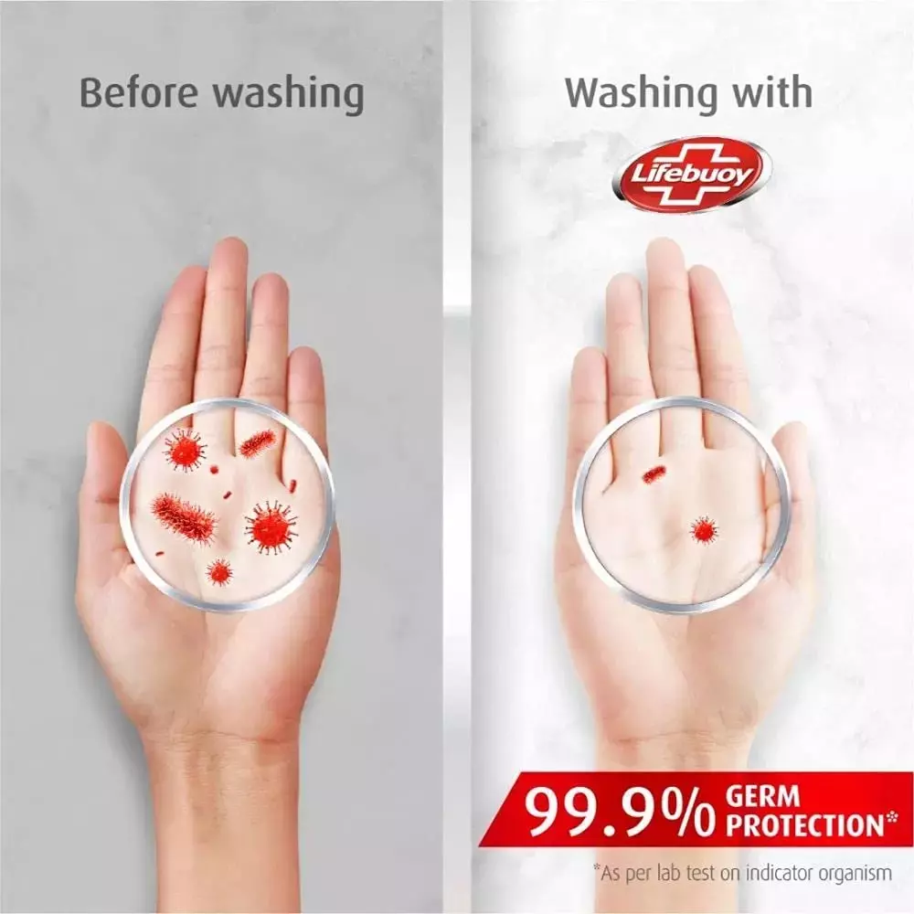 Lifebuoy 5 L Germ Protection Liquid Handwash Refill Canister (Pack of 5)
