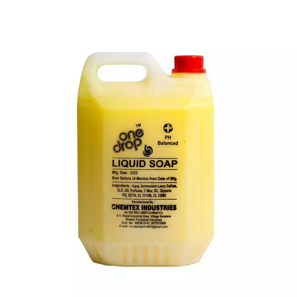 Generic 5 L Lemon Fragrance Liquid Soap Hand Wash (Pack Of 3)
