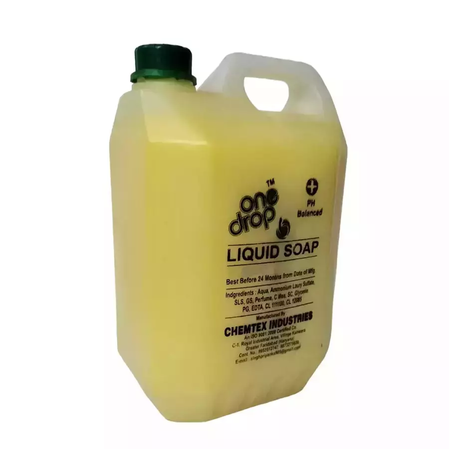 Generic 5 L Lemon Fragrance Liquid Soap Hand Wash (Pack Of 3)