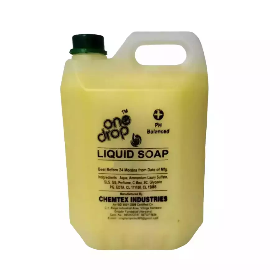 Generic 5 L Lemon Fragrance Liquid Soap Hand Wash (Pack Of 3)