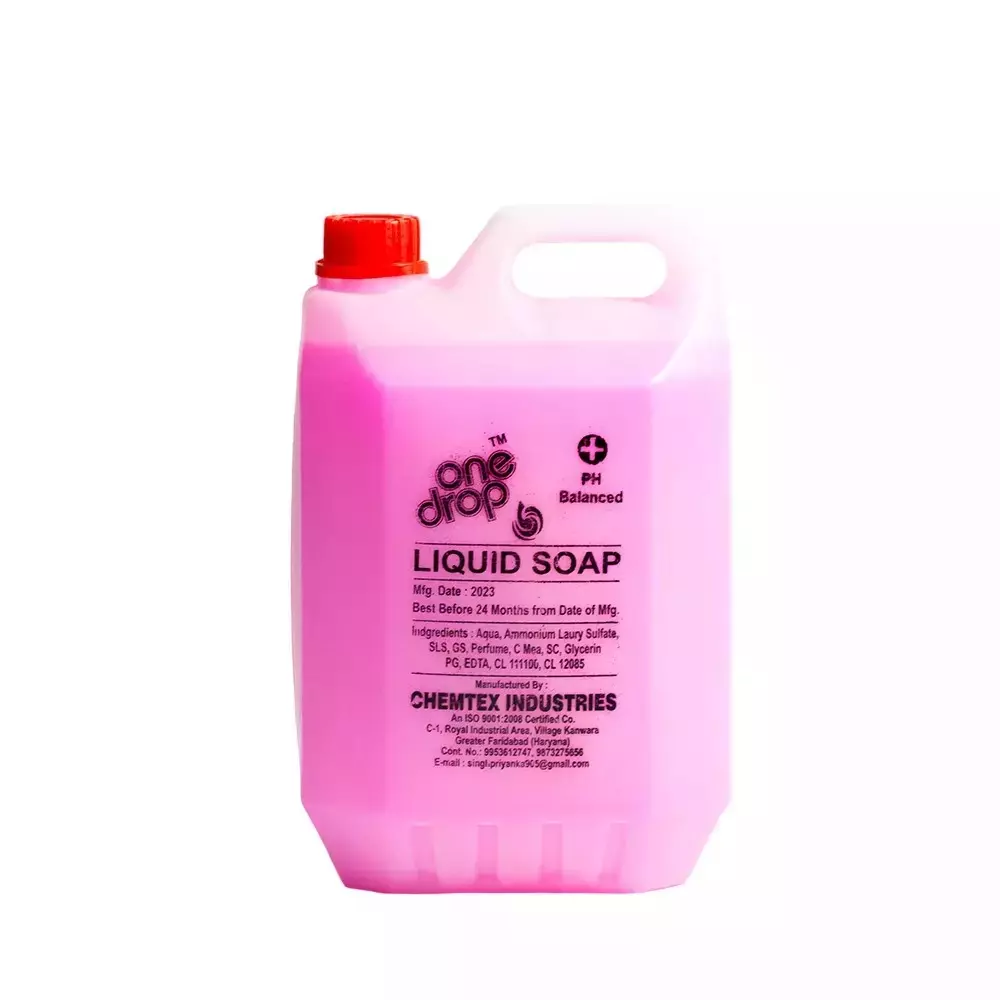 Generic 5 L Rose Fragrance Liquid Soap Hand Wash (Pack Of 3)