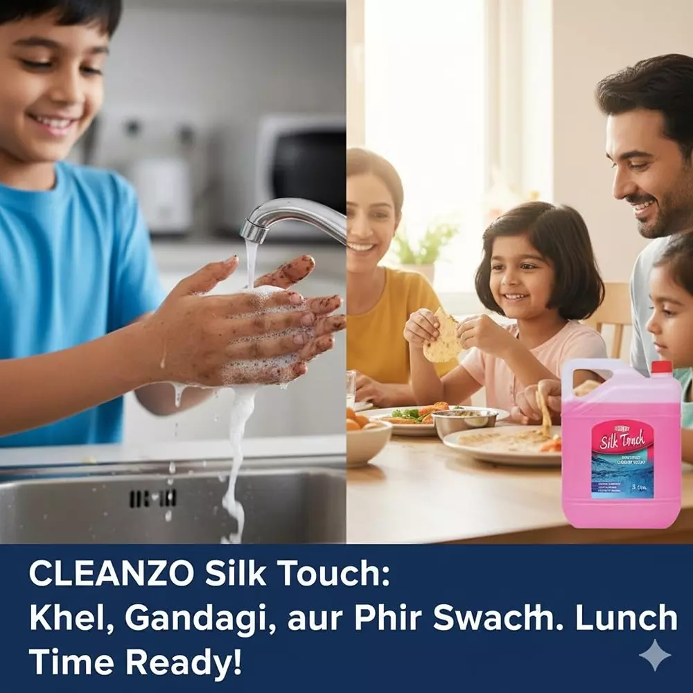 Cleanzo Hand Soap 5 L Rose Fragrance For Homes, Workplaces, And Industrial Settings