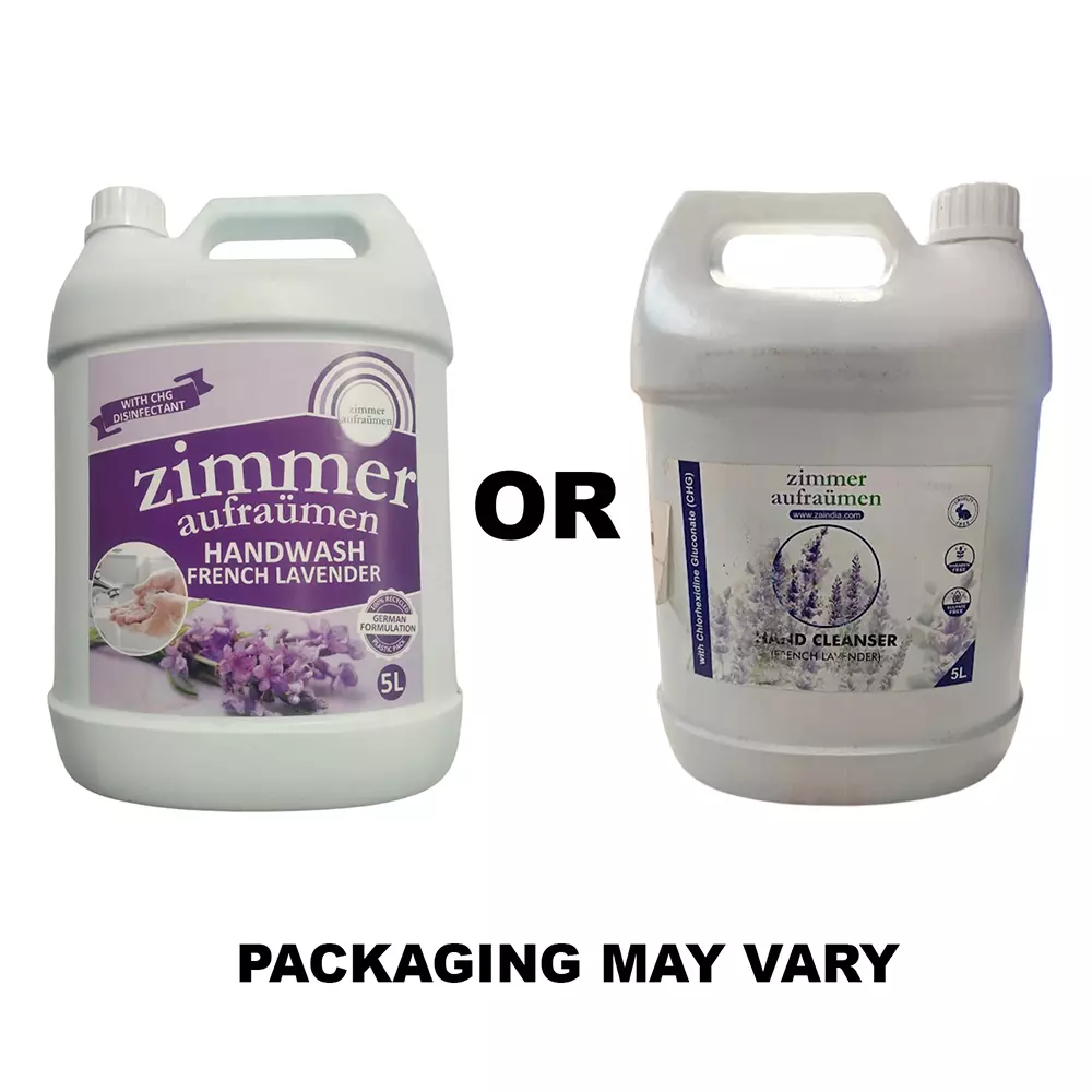 Zimmer Aufraumen French Lavender Handwash Liquid - 5 Ltr