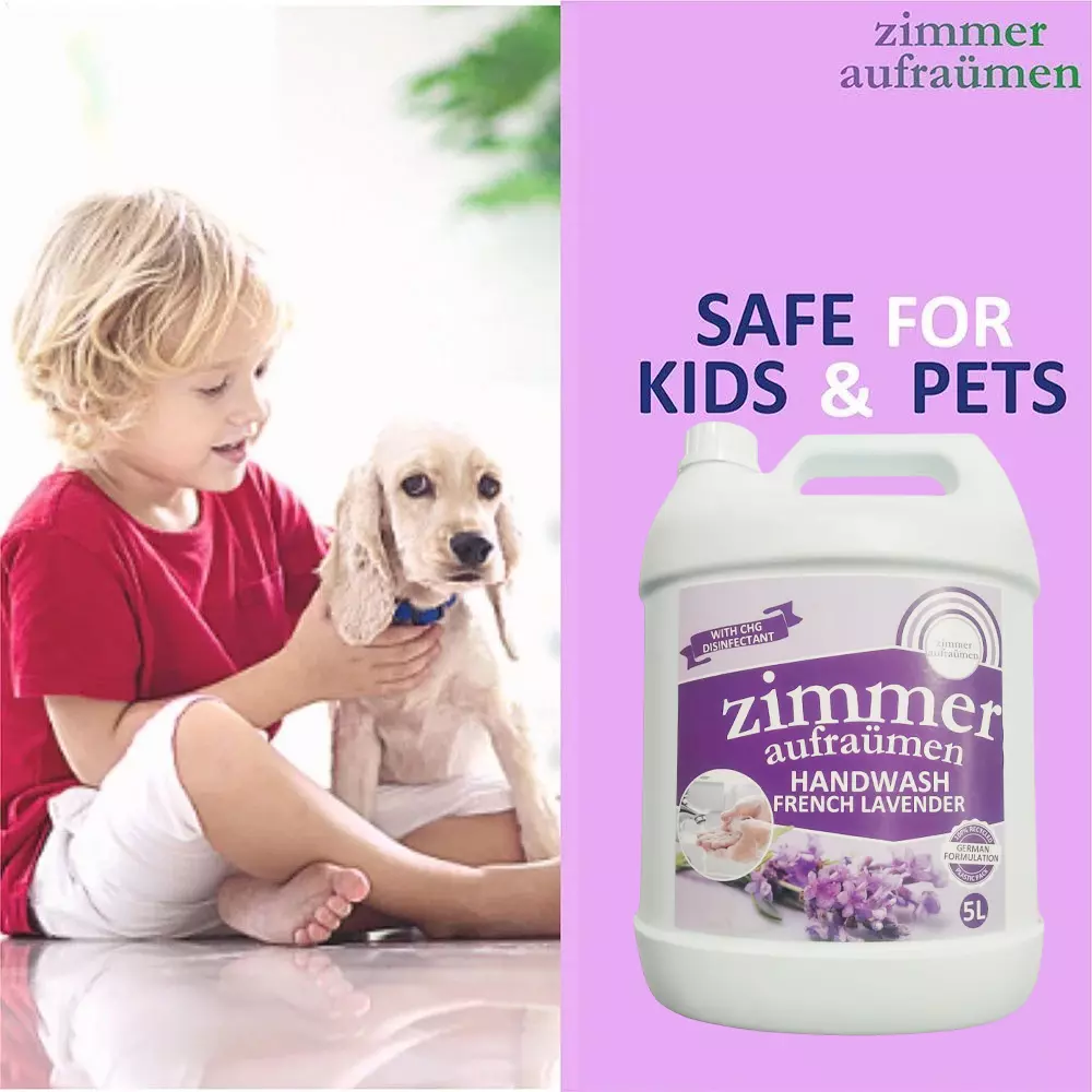 Zimmer Aufraumen French Lavender Handwash Liquid - 5 Ltr