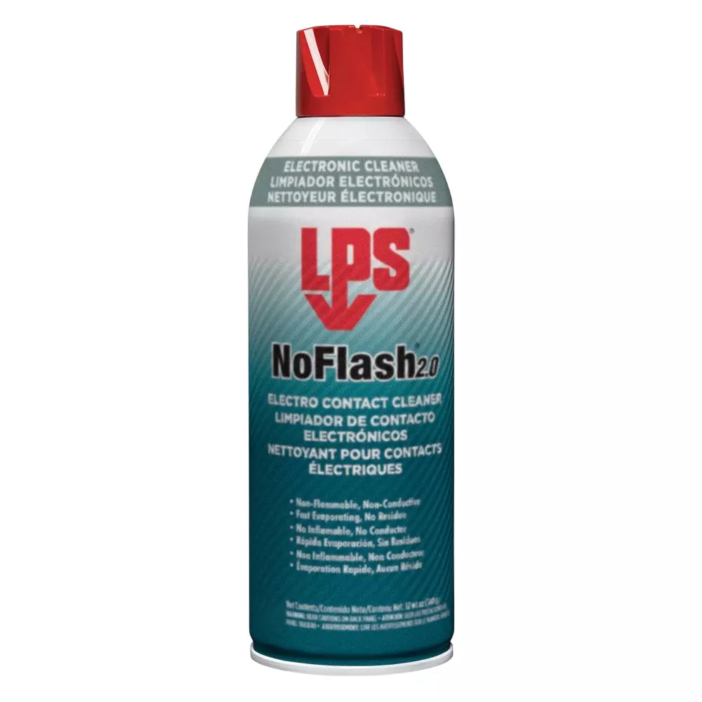 LPS No Flash  2.0 Electro Contact Cleaner Clear 268 ml Capacity