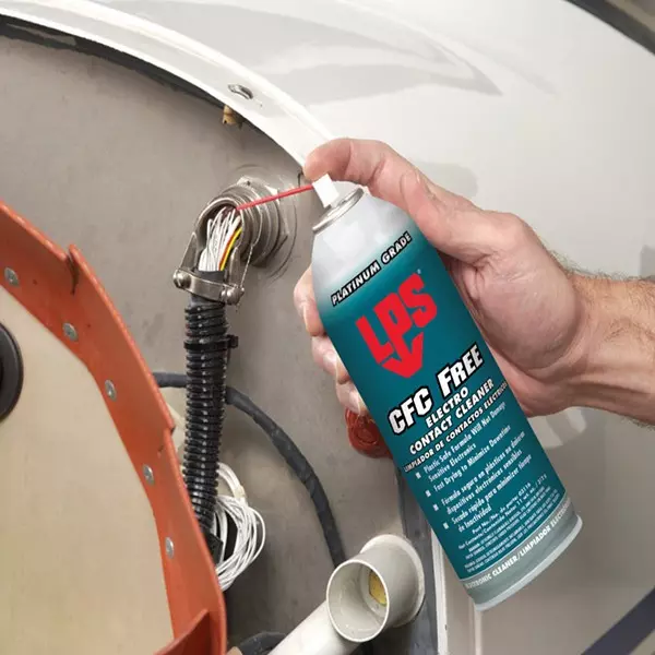 LPS CFC Free Electro Contact Cleaner 465 ml Solvent Odour 1C Type Clear Colorless