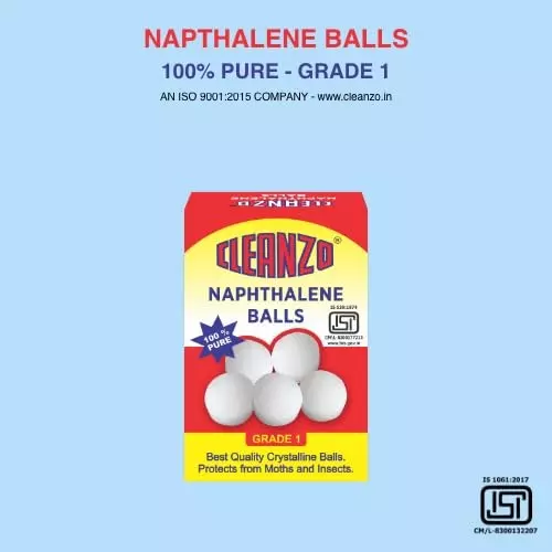 Cleanzo 3-in-1 Cleaning Combo Surface Cleaner, Dishwash, Naphthalene Balls Citrus Fragrance (Pack of 3)