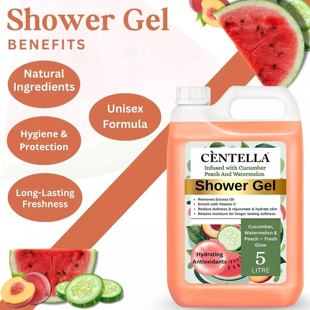 centella-shower-gel-5-l-can-gel-cucumber-fragrance-orange-for-body-cleaning