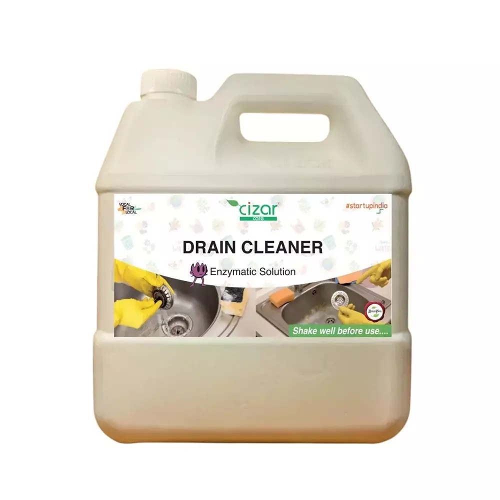 Cizar Drain Cleaner 5 L with Enzyme for All Types of Drain Pipes