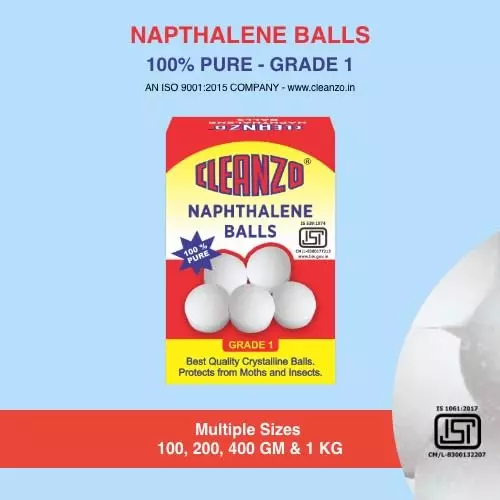 Cleanzo 3-in-1 Home Care Combo Liquid Detergent, Dishwash, Naphthalene Balls Fresh Fragrance (Pack of 3)