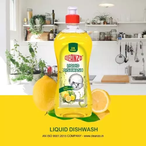 Cleanzo 3-in-1 Eco Cleaning Combo Disinfectant Surface Cleaner, Liquid Dishwash & Toilet Cleaner Citrus Fragrance (Pack of 3)