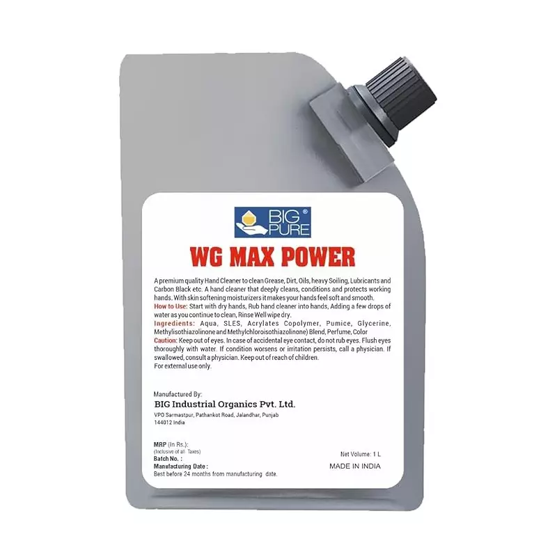 BIG Pure WG Max Power Heavy Duty Hand Cleaner 1 L