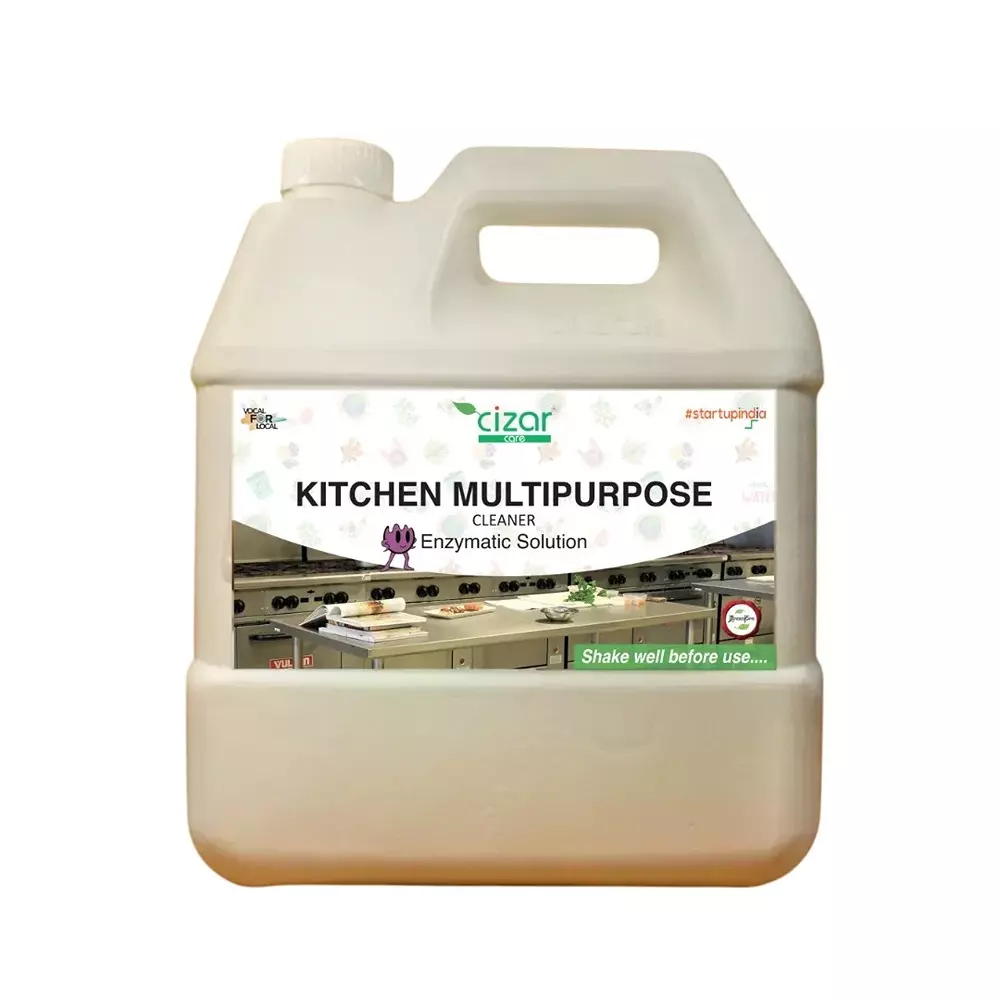 Cizar Kitchen Multipurpose Cleaner 5 L with Enzyme for All Types of Kitchen Surfaces
