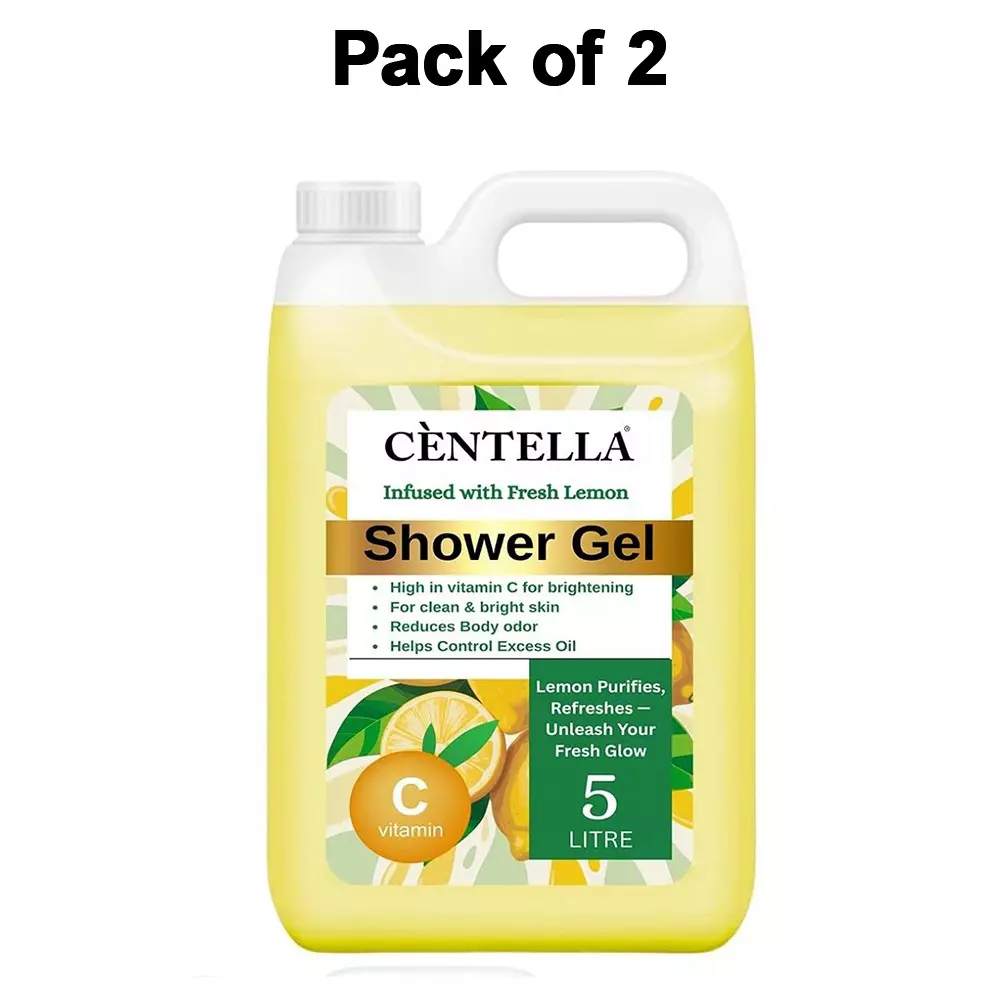centella-shower-gel-5-l-can-gel-fresh-lemon-fragrance-yellow-for-body-cleaning