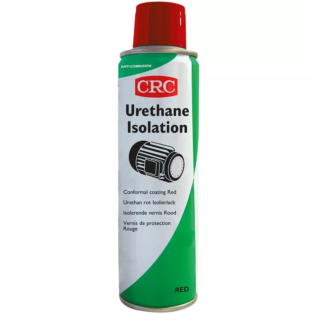 CRC Red Urethane Conformal Coating for Armature Coils, Boxes, Bus Bars, Co mmutator Ends, Controls, Electric Motor, 32670
