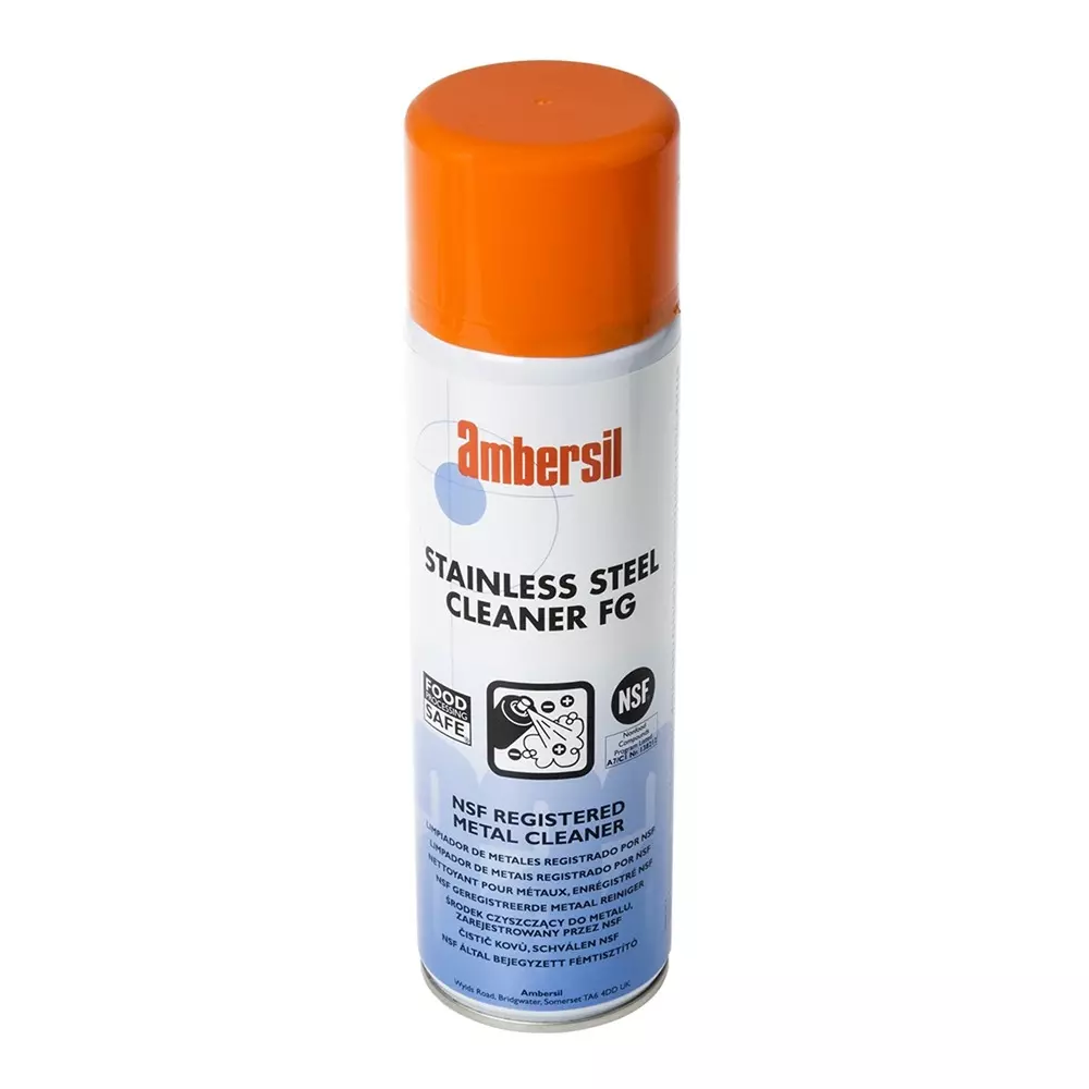 Ambersil NSF C1 Stainless Steel Cleaner 500 ml Aerosol, 30249-AB