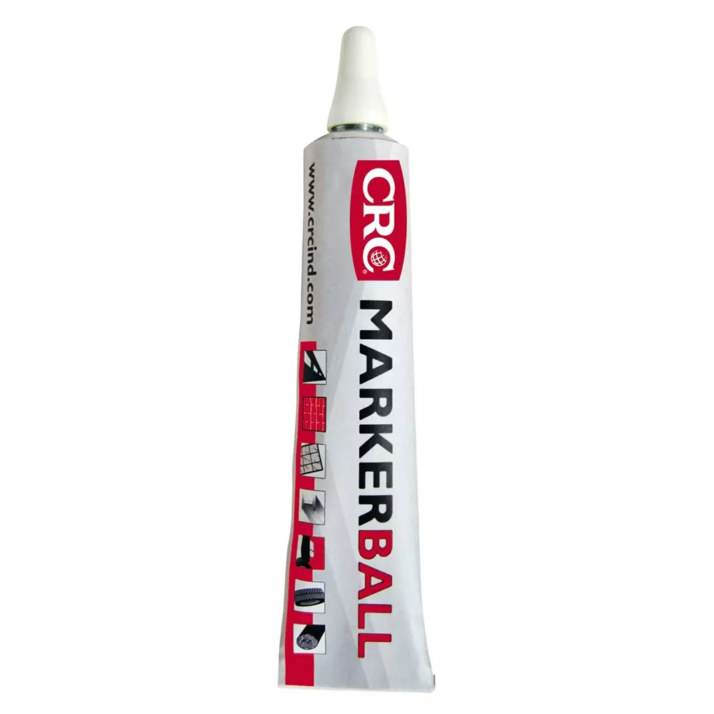 CRC White Paint Marker Pen for use with Steel, 30158