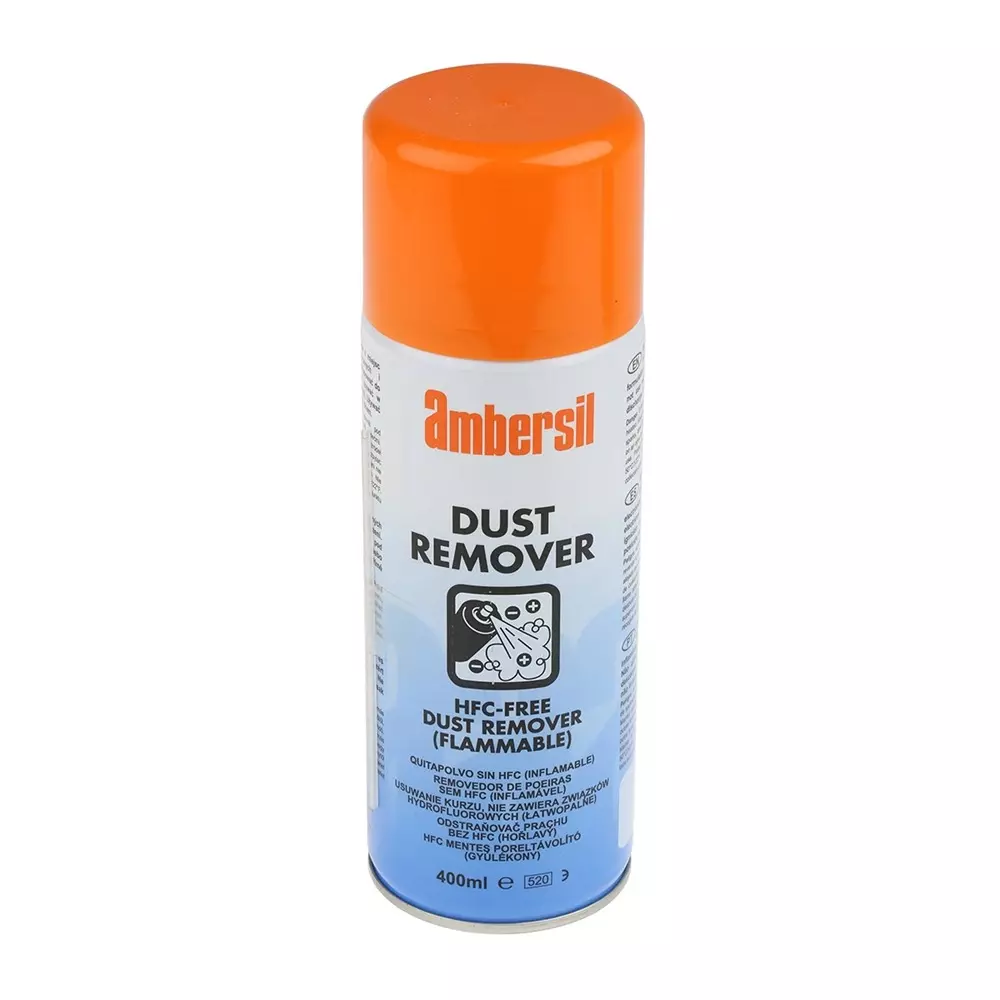 Ambersil High Powered Dust Remover Air Duster, 400 ml, Fla mmable, 32504-AB
