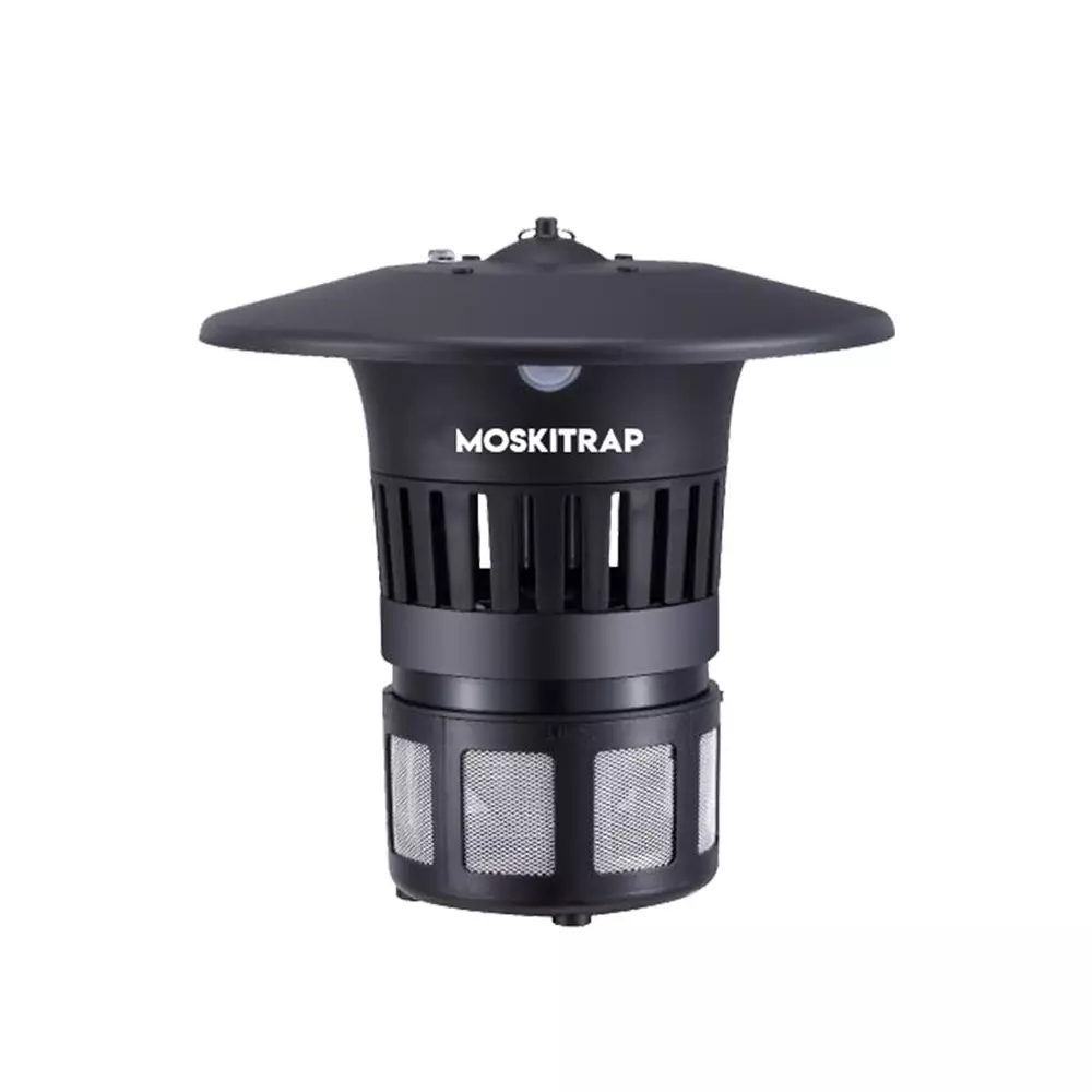 Moskitrap UV Light Lamp Trap Mosquito Killer with LED Light Electric Pest Zapper Black Plastic for Indoor & Outdoor, GM904G
