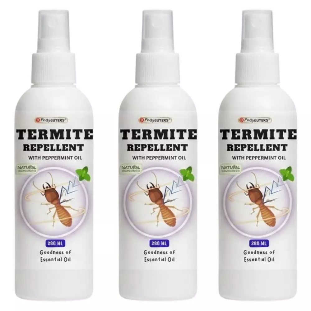 PrettyBUYERS 200 ml Termite Repellent Herbal Spray (Pack of 3 Pcs)