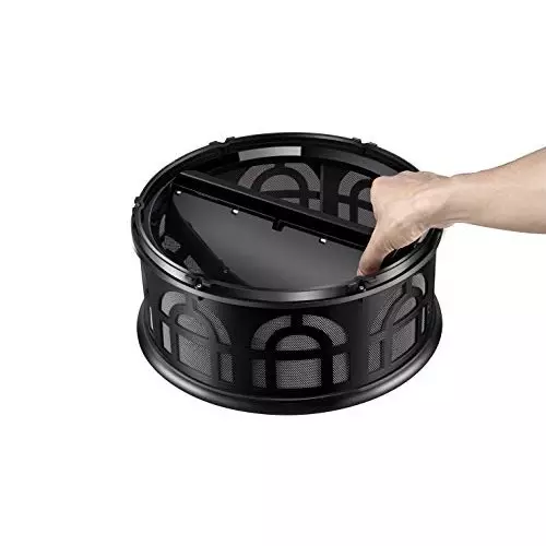 Moskitrap Pest Trap Electric with UV LED Light  Black Round Shape Plastic for Indoor & Outdoor, Gm 928