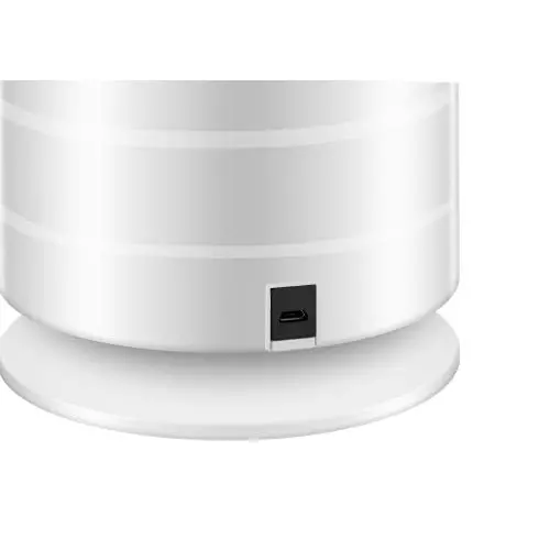 Moskitrap Mosquito Killer Machine Trap Lamp with Timer & UV LED Light White Round Shape Plastic for Indoor, GM 965
