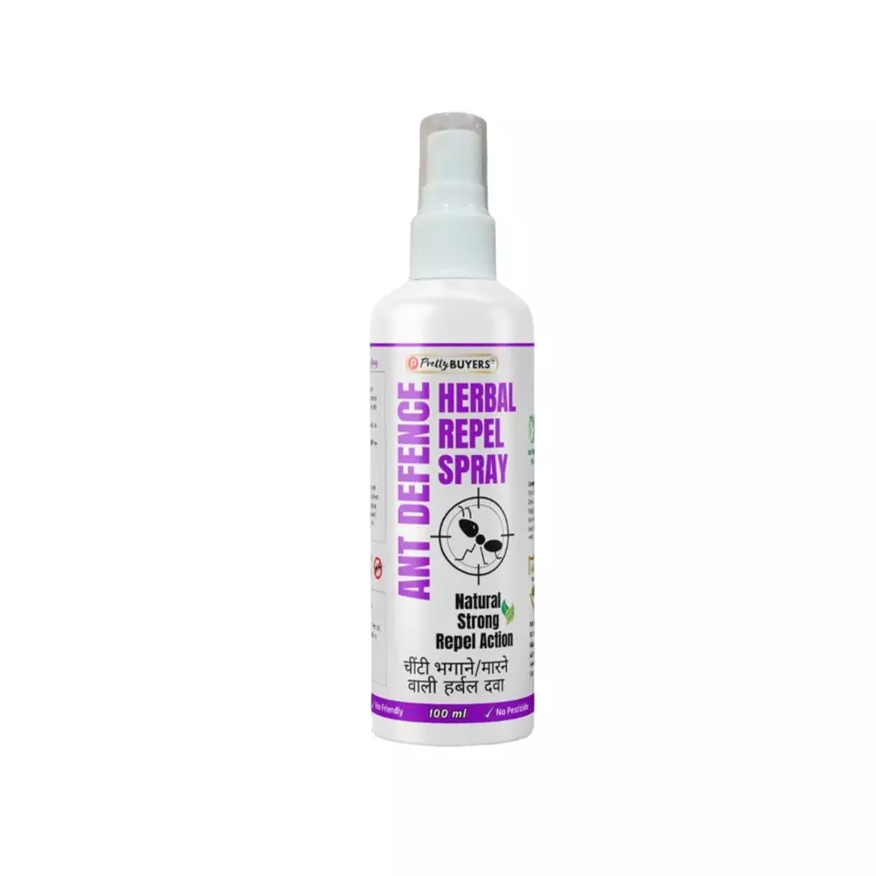 PrettyBUYERS 100 ml Ant Defence Herbal Repellent Spray (Pack of 2)
