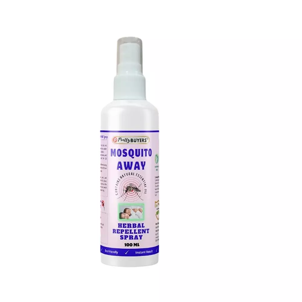 PrettyBUYERS 100 ml Mosquito Away Herbal Repellent Spray