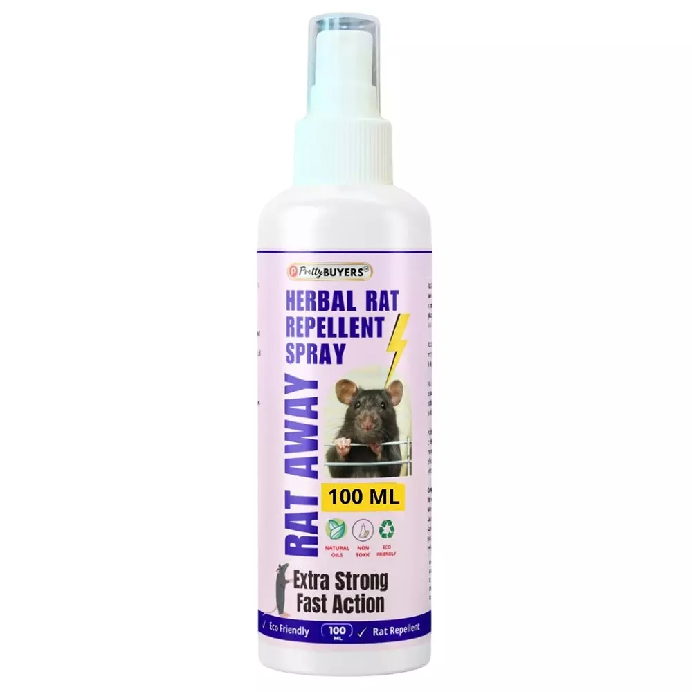 PrettyBUYERS 100 ml Rat Away Herbal Repellent Spray