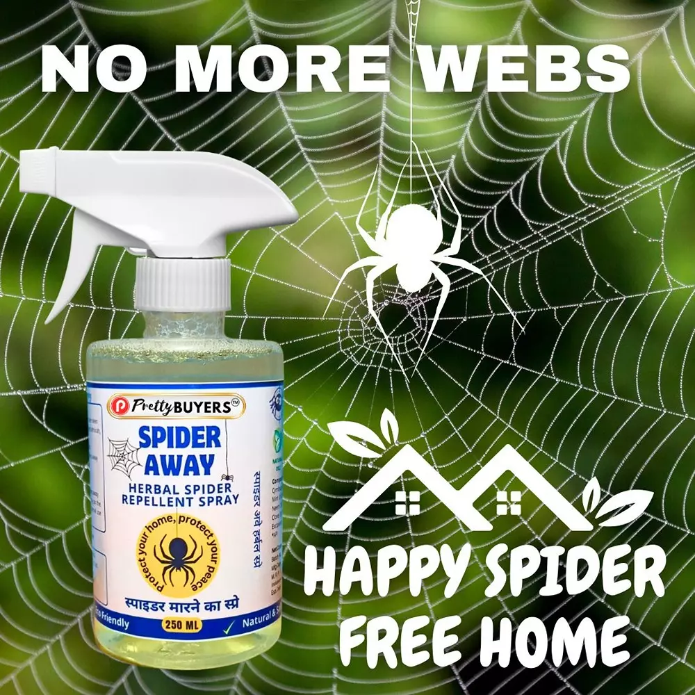 prettybuyers-250-ml-herbal-spider-repellent-spray-for-home-pack-of-4-pcs