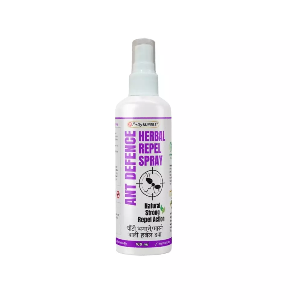 PrettyBUYERS 100 ml Ant Defence Herbal Repellent Spray (Pack of 4)