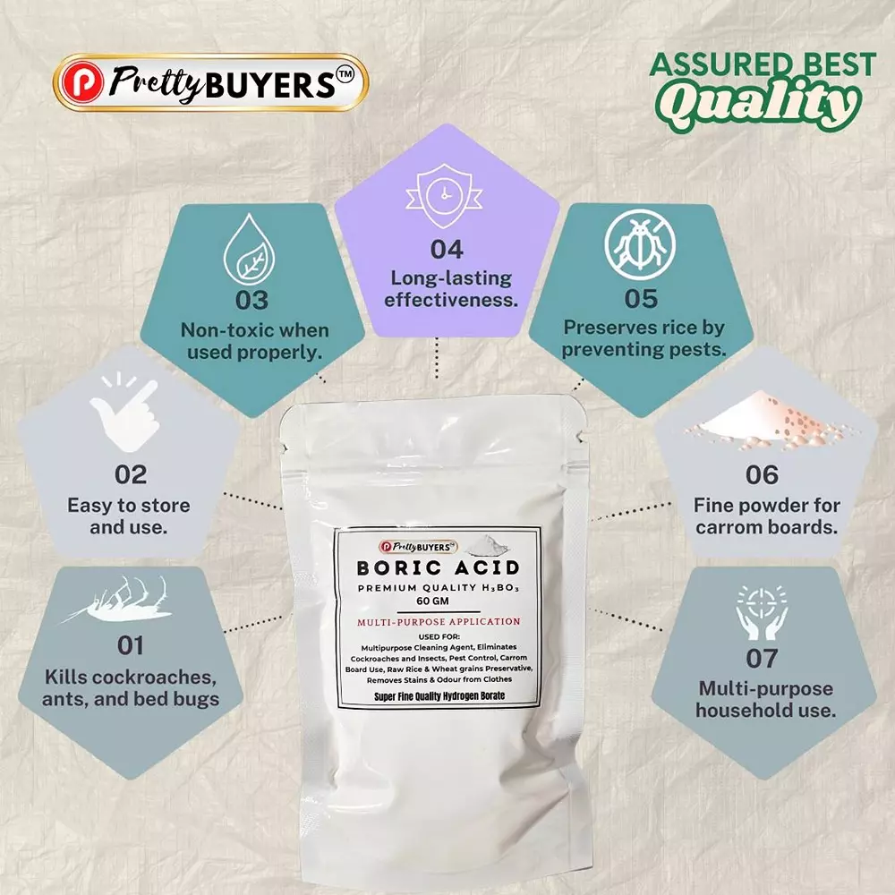 prettybuyers-60-g-boric-powder-for-cockroahes-repellent-carrom-board-powder-and-rice-preservative-pack-of-4-pcs