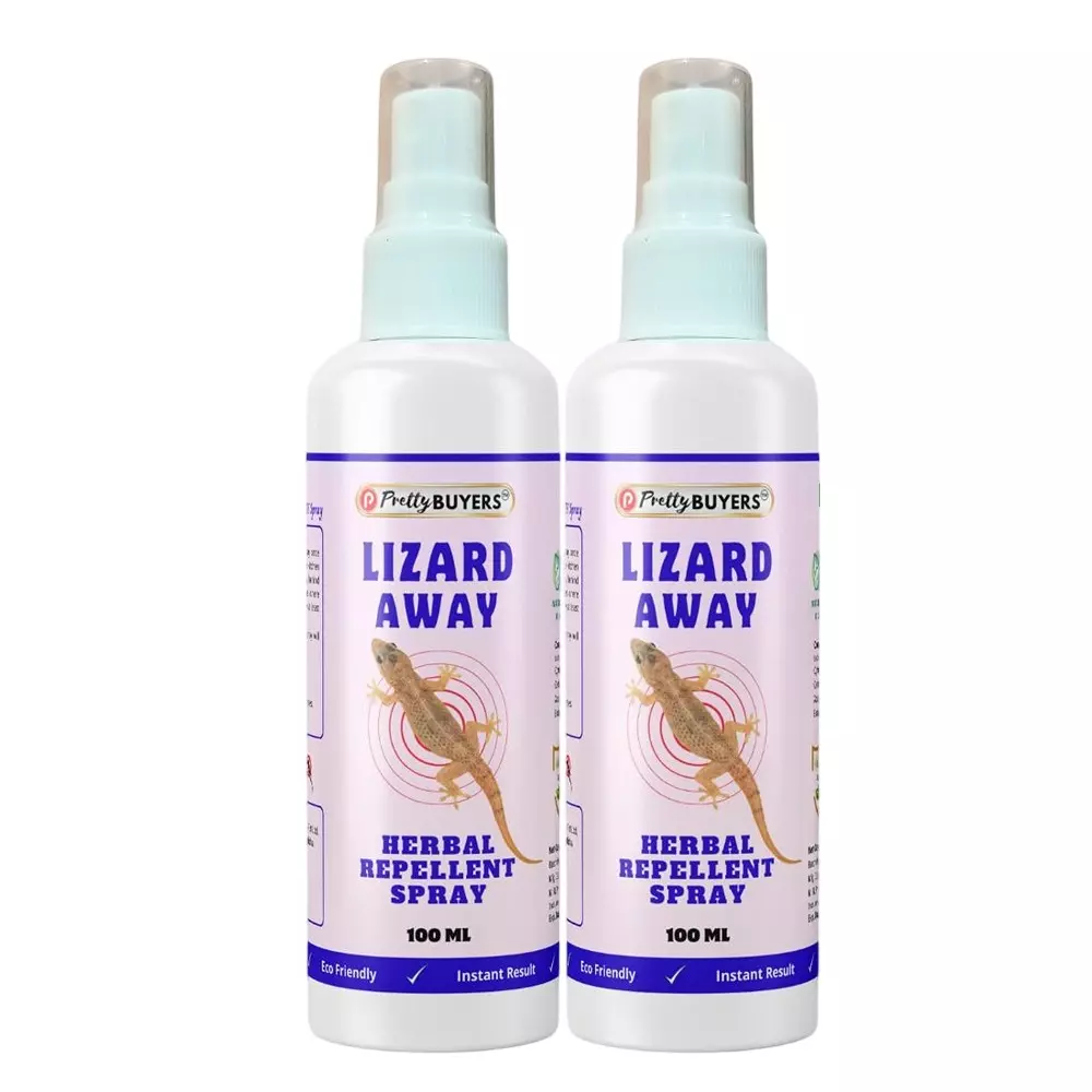 PrettyBUYERS 100 ml Lizard Away Herbal Repellent Spray (Pack of 2 Pcs)