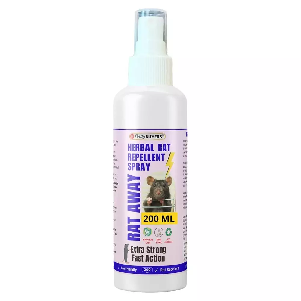 PrettyBUYERS 200 ml Rat Away Herbal Repellent Spray