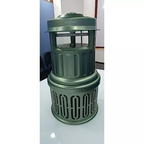 Moskitrap XL Mega Mosquitoe Trapper with UV LED Light Green Metal for Outdoor, GM928 XL