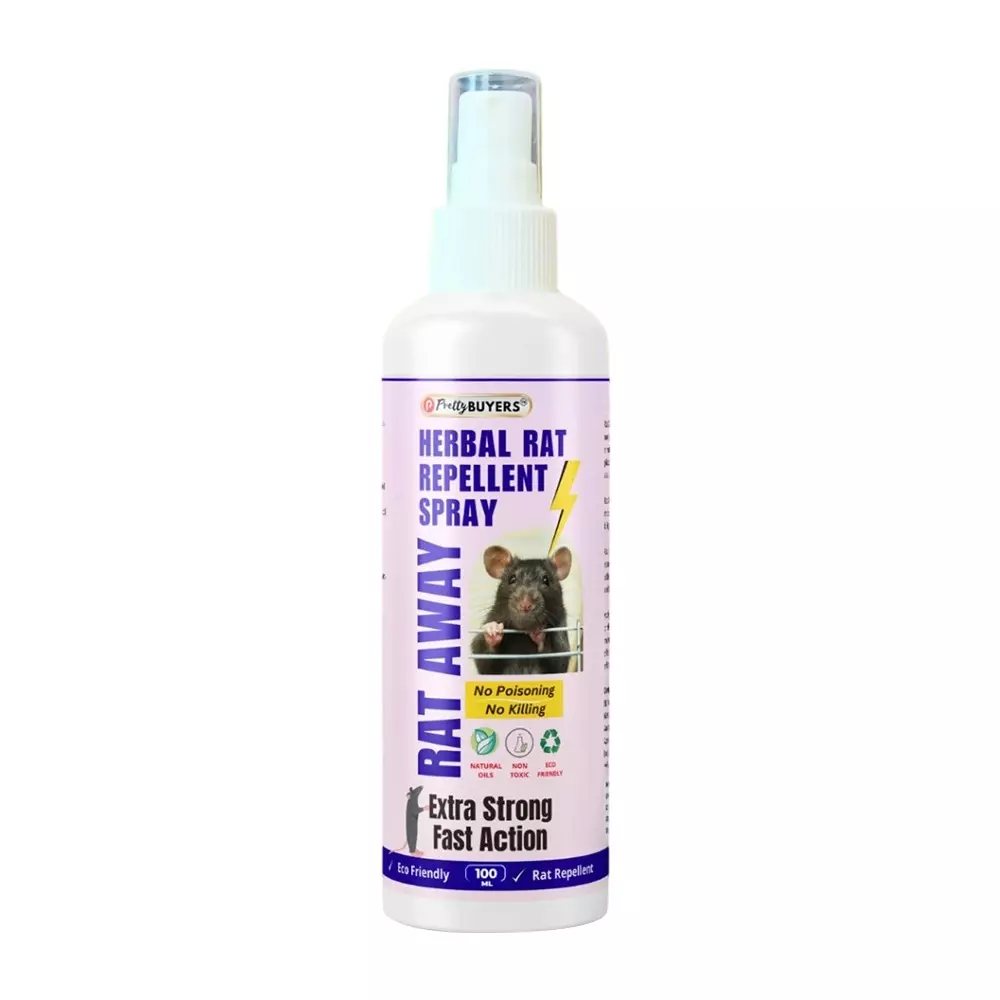 PrettyBUYERS Herbal Rat Away Repellent Spray 100 ml