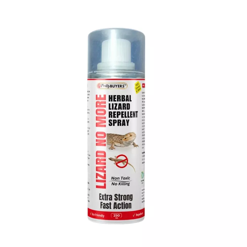 PrettyBUYERS Herbal No More Lizard Repellent Spray 250 ml Each (Pack of 4)