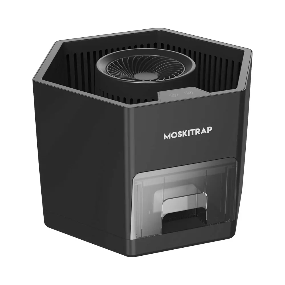 Moskitrap Inhalor Mosquito Trap Silent Electric Insect Killer Black ABS Internal DC Motor Metal Mesh for Indoor & Outdoor, GM975