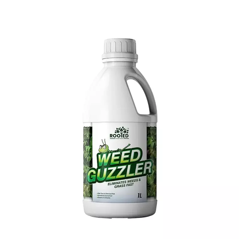 Rooted Weed Guzzler Bottle Liquid Form for ‎Plant Growth, Soil Conditioning