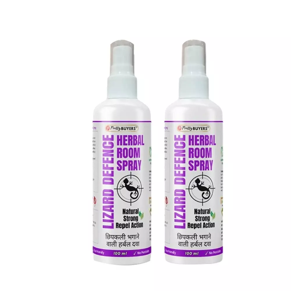 PrettyBUYERS 100 ml Herbal Defence Lizard Repellent Spray (Pack of 2 Pcs)