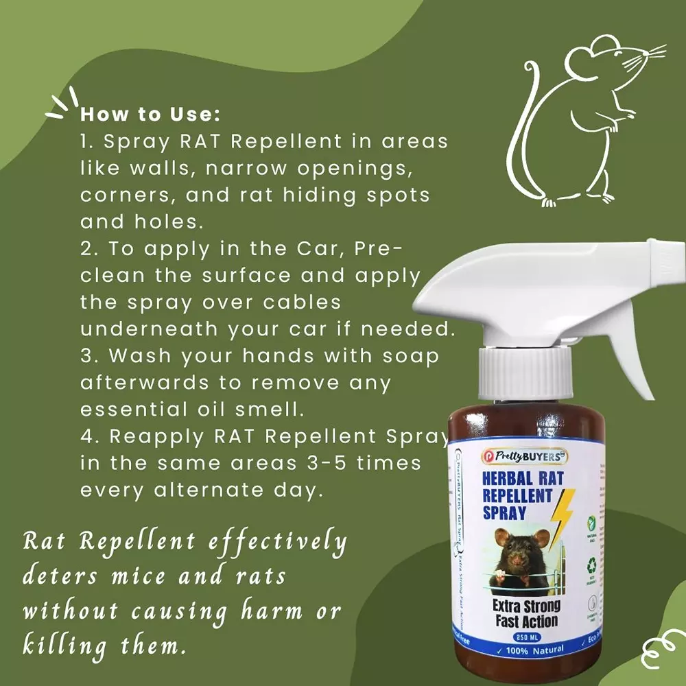 prettybuyers-250-ml-herbal-rat-repellent-spray-pack-of-3-pcs