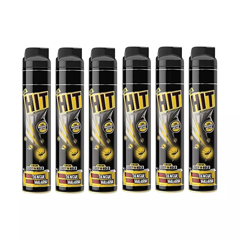 Hit Mosquito & Fly Killer Spray 400 ml (Pack of 6)