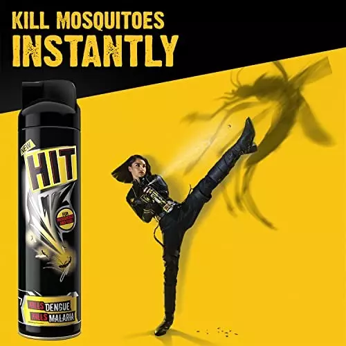 Hit Mosquito & Fly Killer Spray 400 ml (Pack of 6)