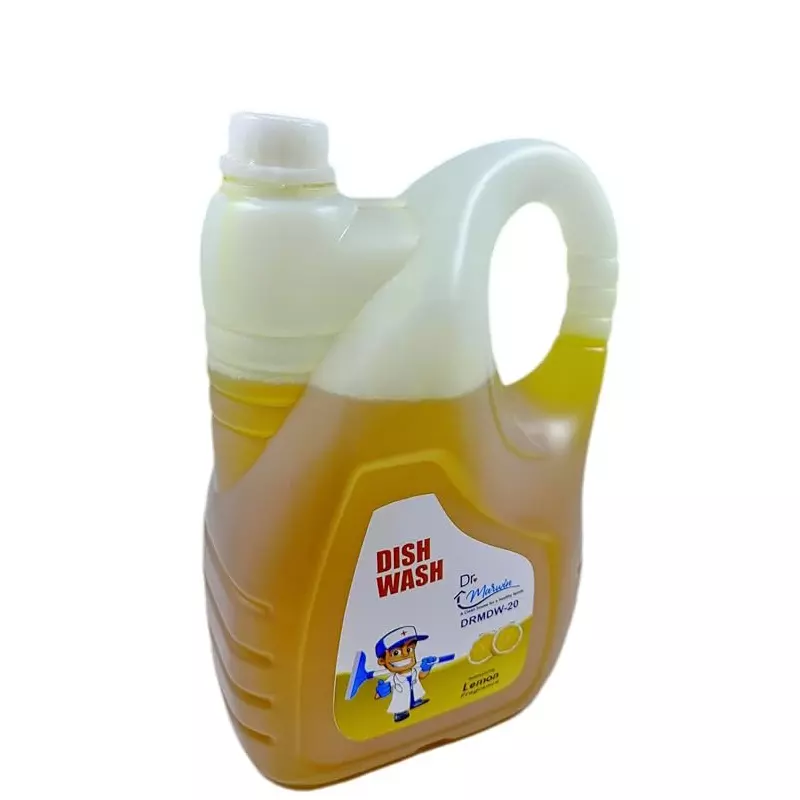 dr-marwin-dishwash-gel-combo-yellow-5-l-can-250-ml-bottle-lemon-for-home-school-hospitals